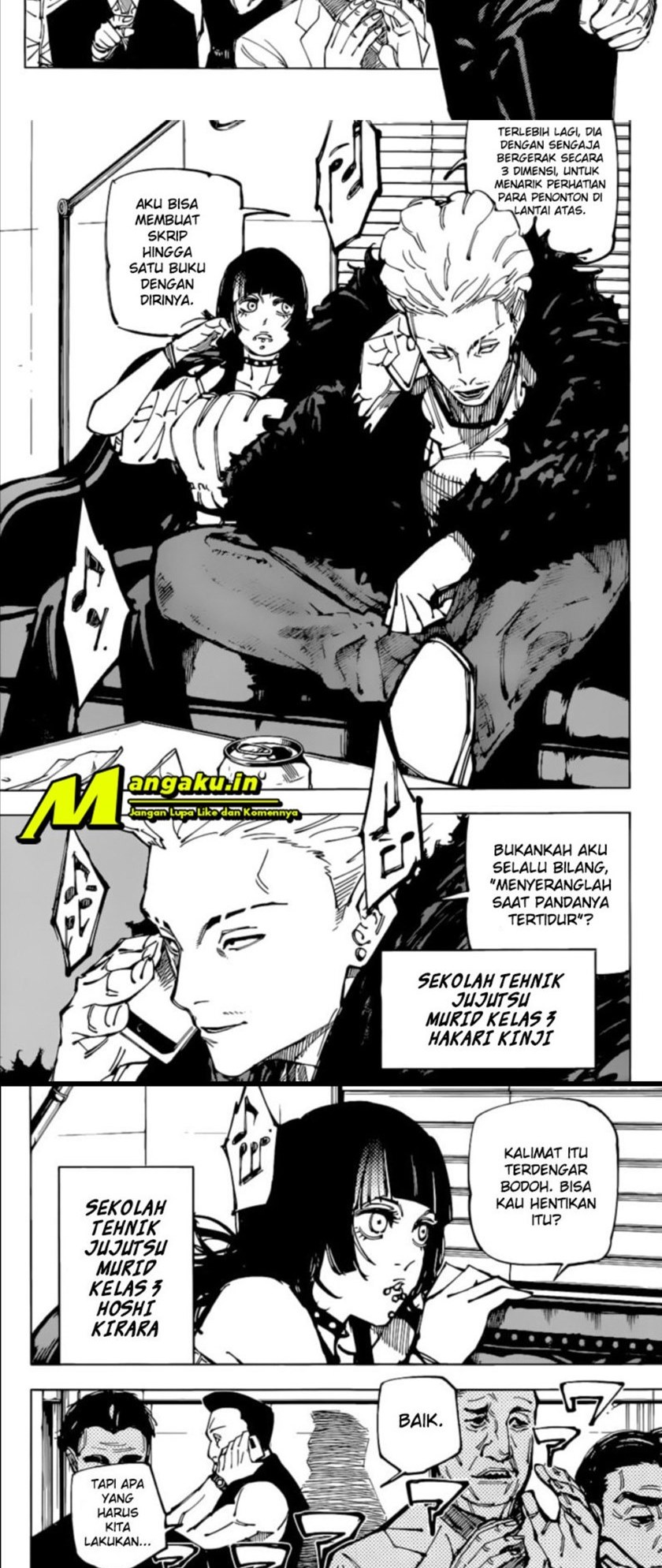 Jujutsu Kaisen Chapter 153 Bahasa Indonesia
