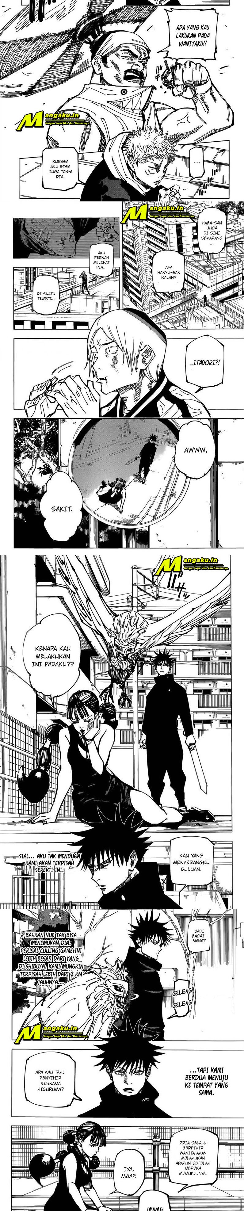 Jujutsu Kaisen Chapter 161 Bahasa Indonesia