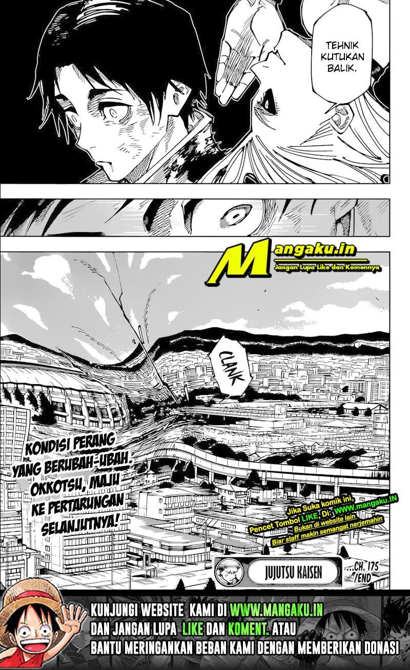 Jujutsu Kaisen Chapter 175 Bahasa Indonesia