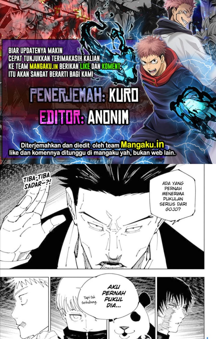 Jujutsu Kaisen chapter 231