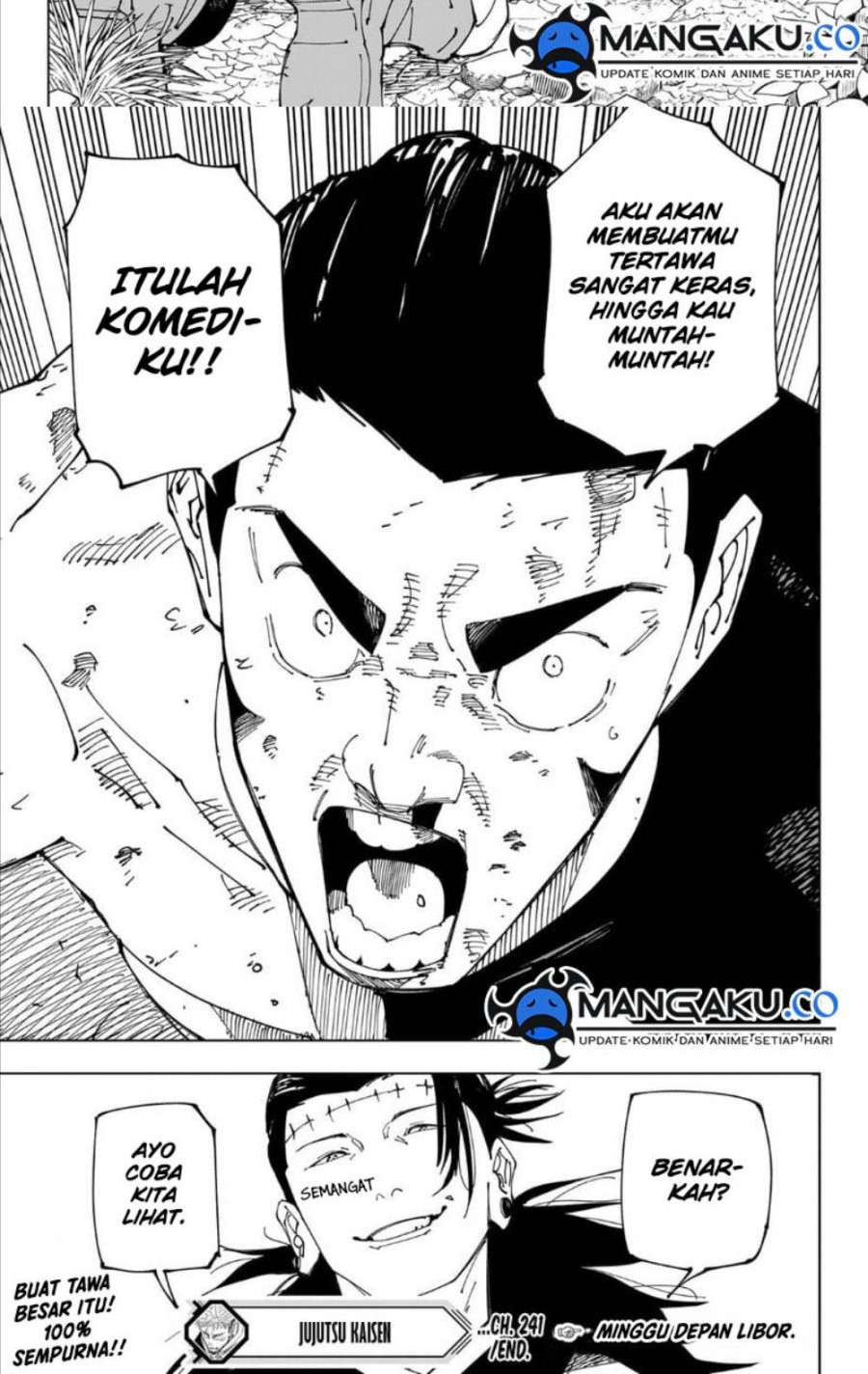 Jujutsu Kaisen Chapter 241 Bahasa Indonesia