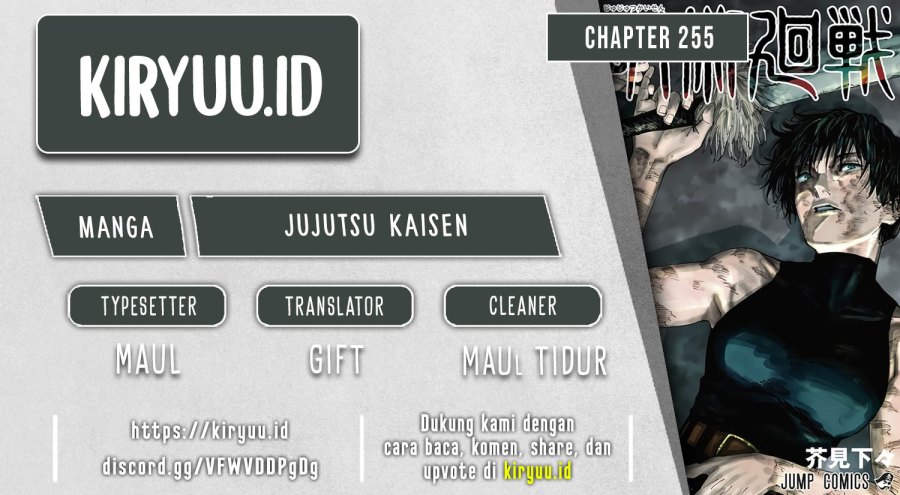 Jujutsu Kaisen Chapter 255 Bahasa Indonesia