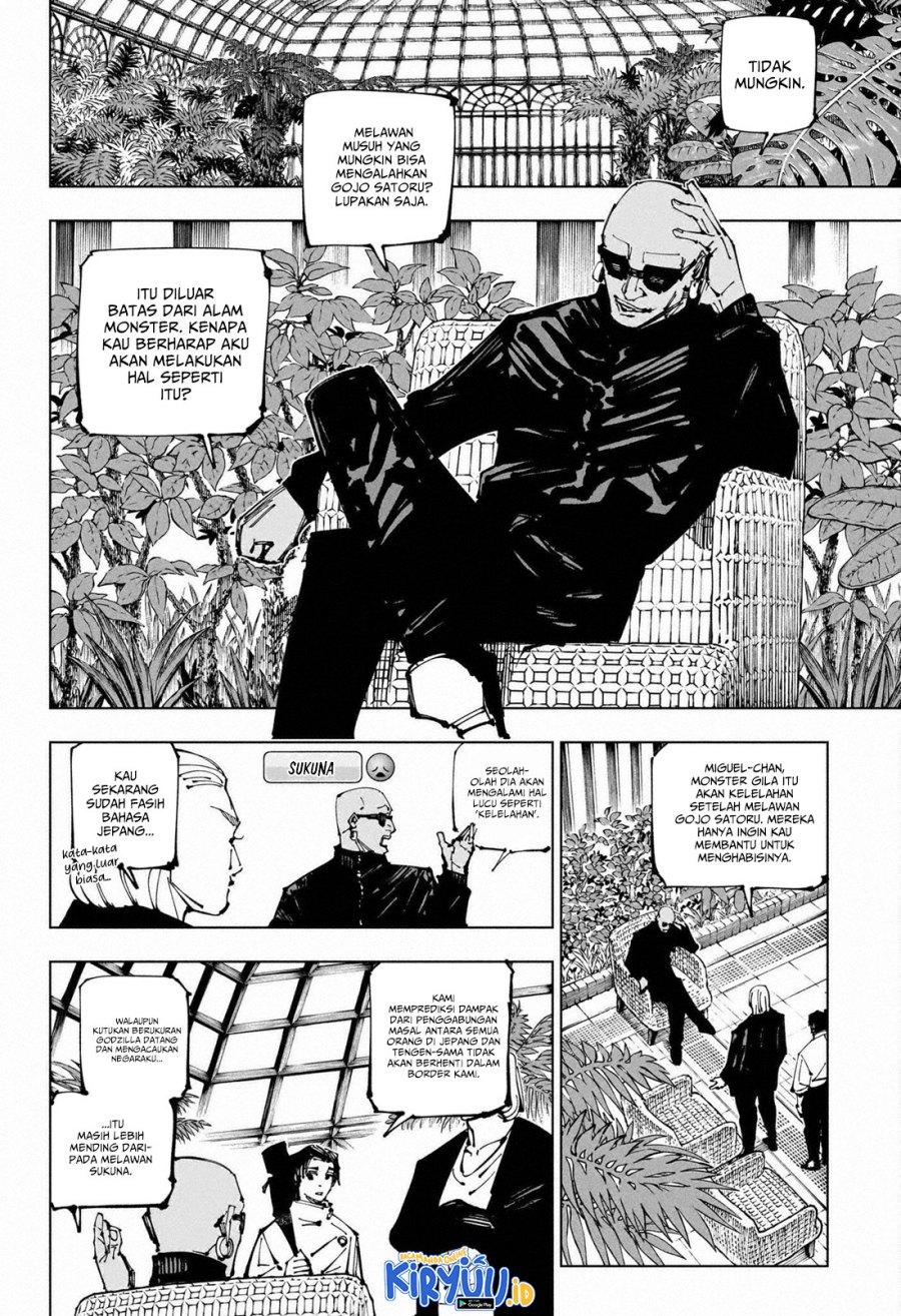 Jujutsu Kaisen Chapter 255 Bahasa Indonesia