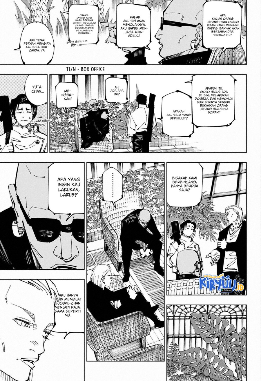Jujutsu Kaisen Chapter 255 Bahasa Indonesia