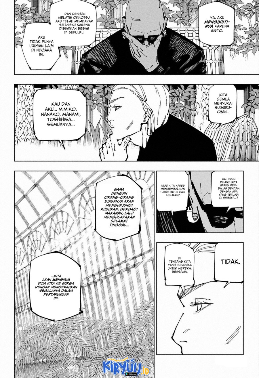 Jujutsu Kaisen Chapter 255 Bahasa Indonesia