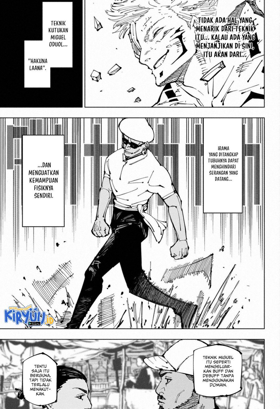Jujutsu Kaisen Chapter 255 Bahasa Indonesia