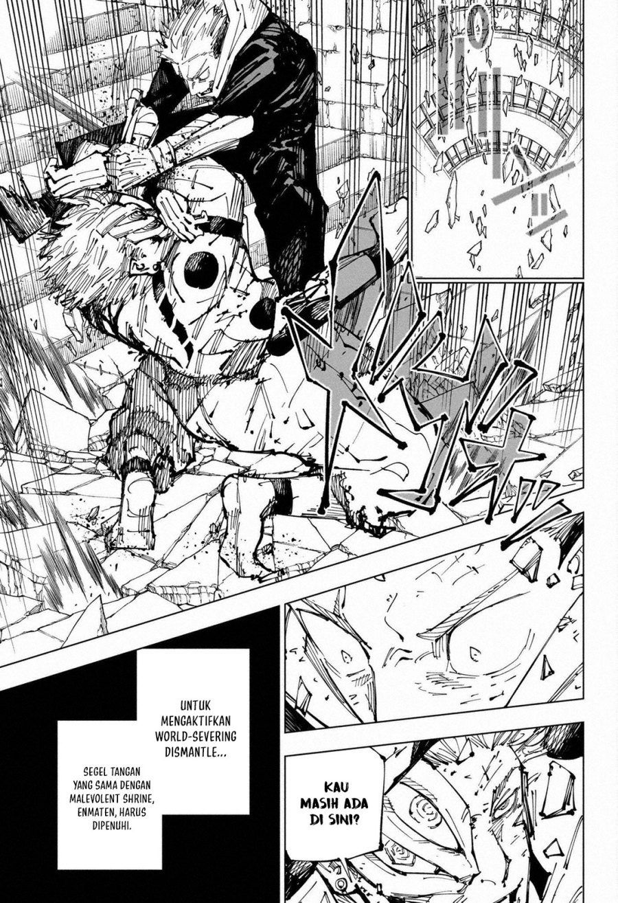 Jujutsu Kaisen Chapter 255 Bahasa Indonesia