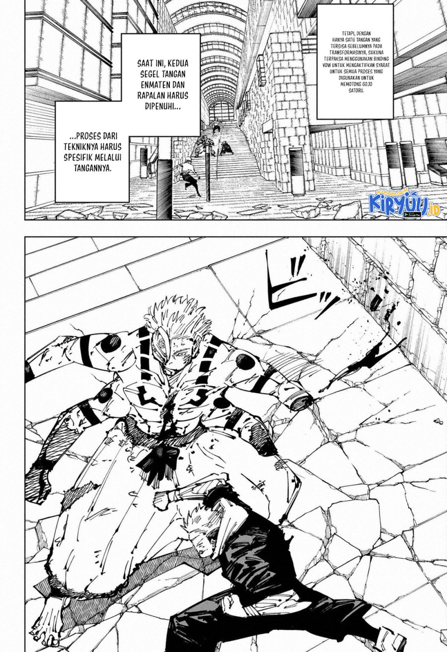 Jujutsu Kaisen Chapter 255 Bahasa Indonesia