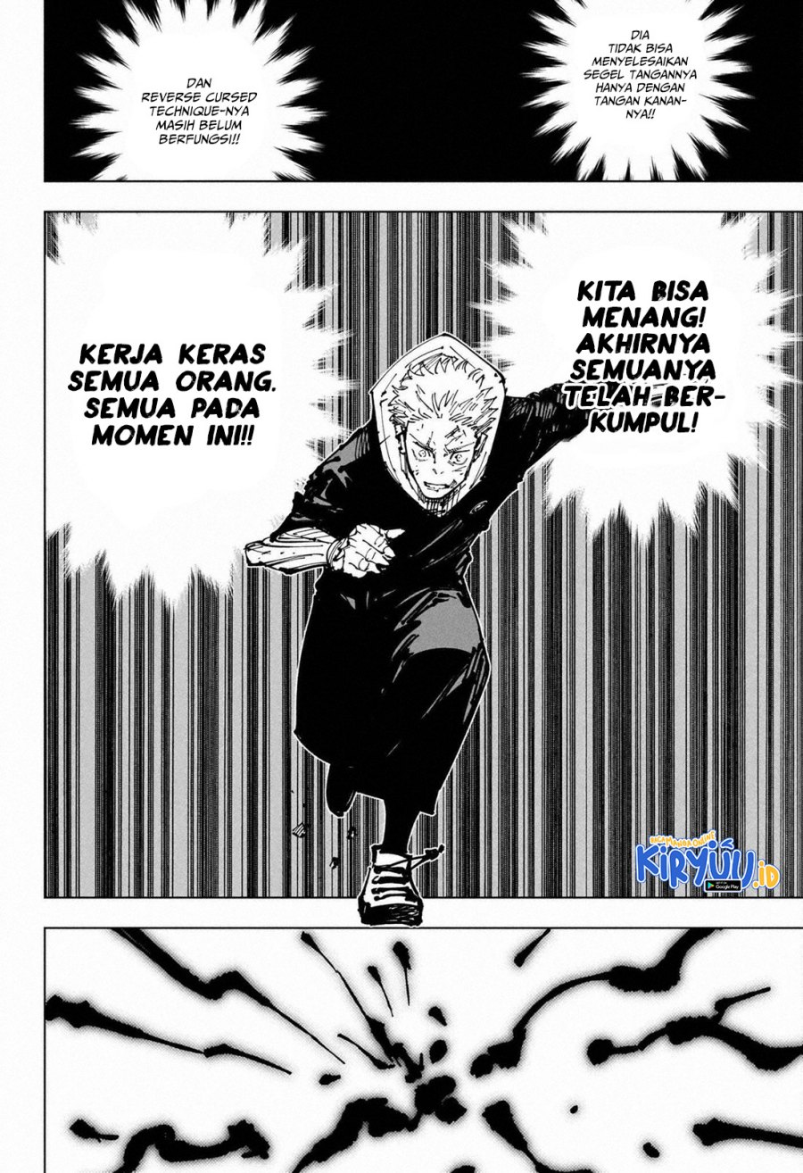 Jujutsu Kaisen Chapter 255 Bahasa Indonesia