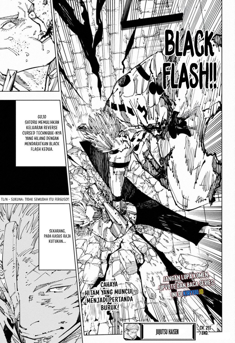 Jujutsu Kaisen Chapter 255 Bahasa Indonesia