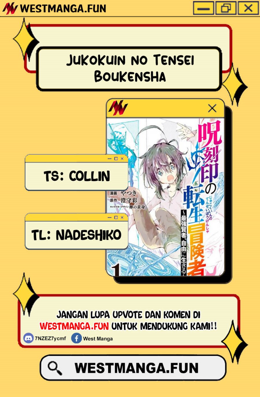 Jukokuin no Tensei Boukensha Chapter 23 Bahasa Indonesia