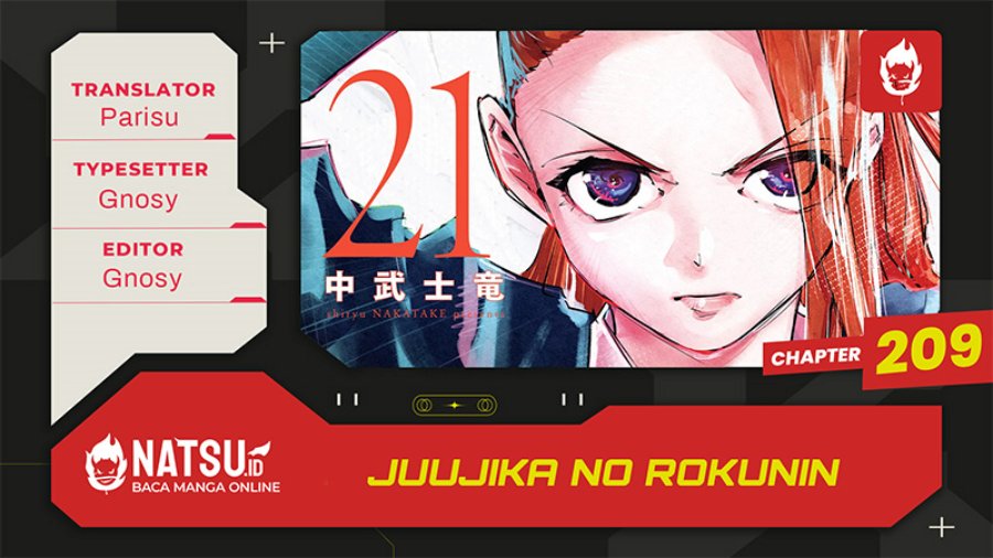Juujika no Rokunin Chapter 209 Bahasa Indonesia