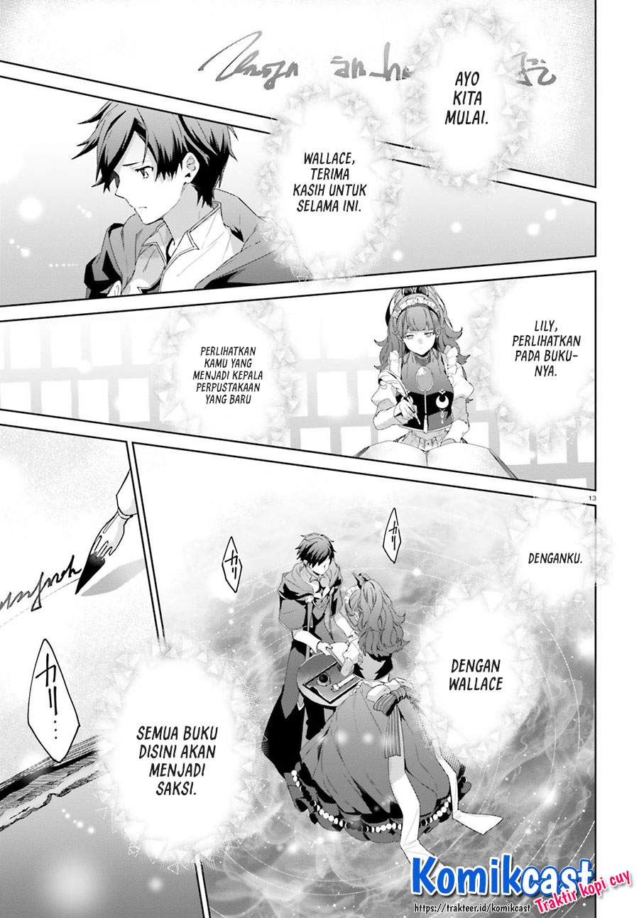 Kagami no Mukou no Saihate Toshokan: Kou no Yuusha to Itsuwari no Maou Chapter 13 Bahasa Indonesia