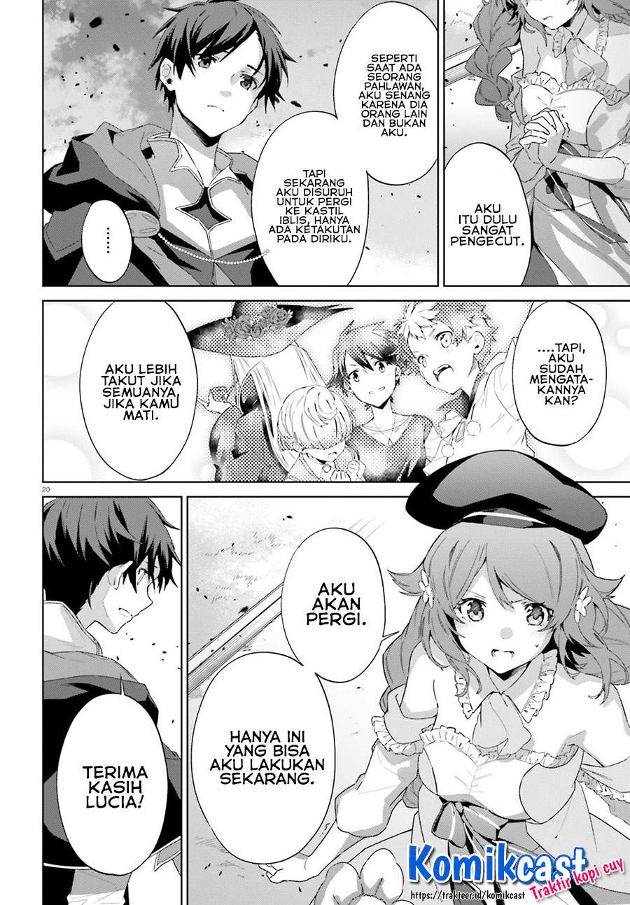 Kagami no Mukou no Saihate Toshokan: Kou no Yuusha to Itsuwari no Maou Chapter 13 Bahasa Indonesia