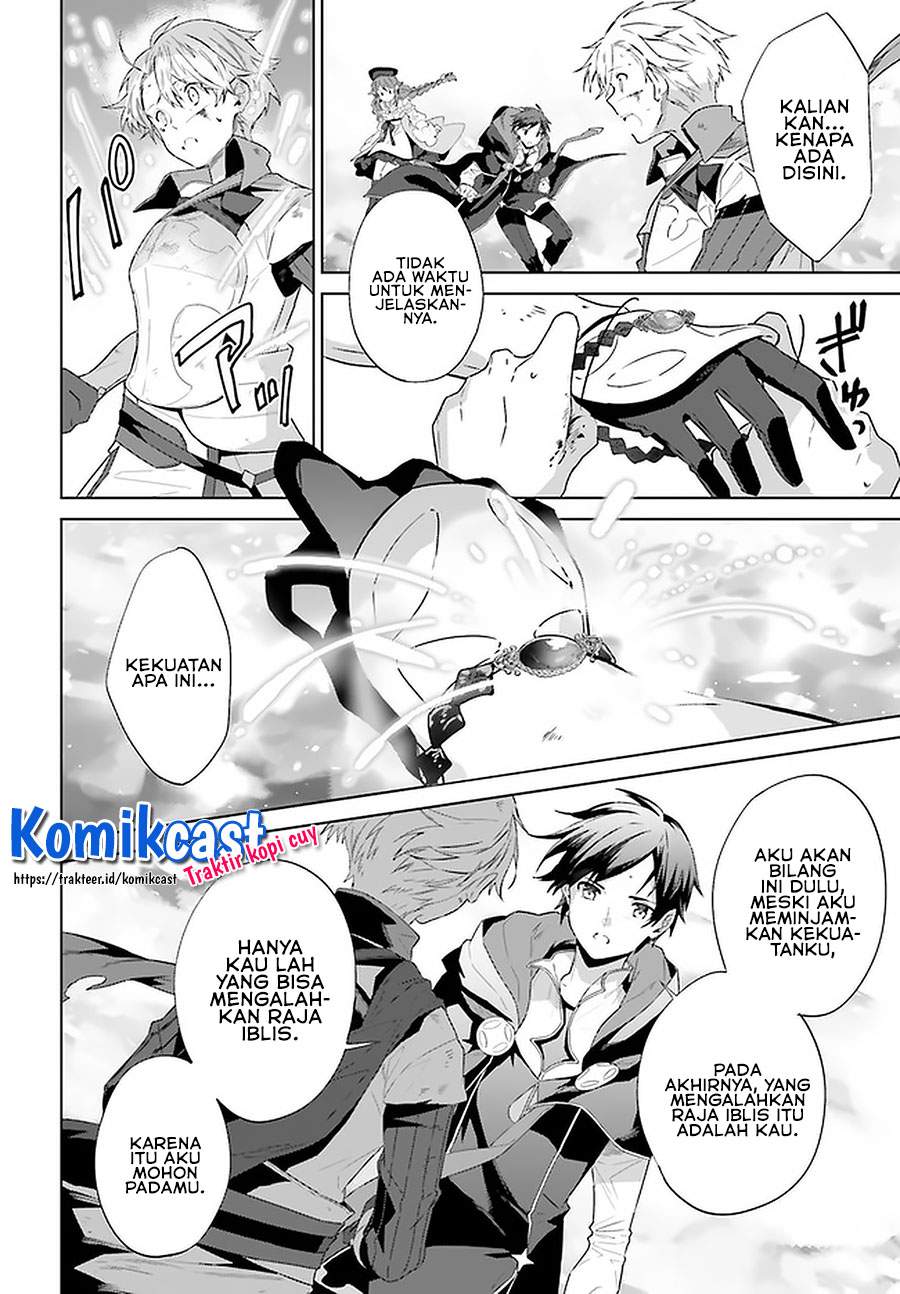 Kagami no Mukou no Saihate Toshokan: Kou no Yuusha to Itsuwari no Maou Chapter 14 Bahasa Indonesia