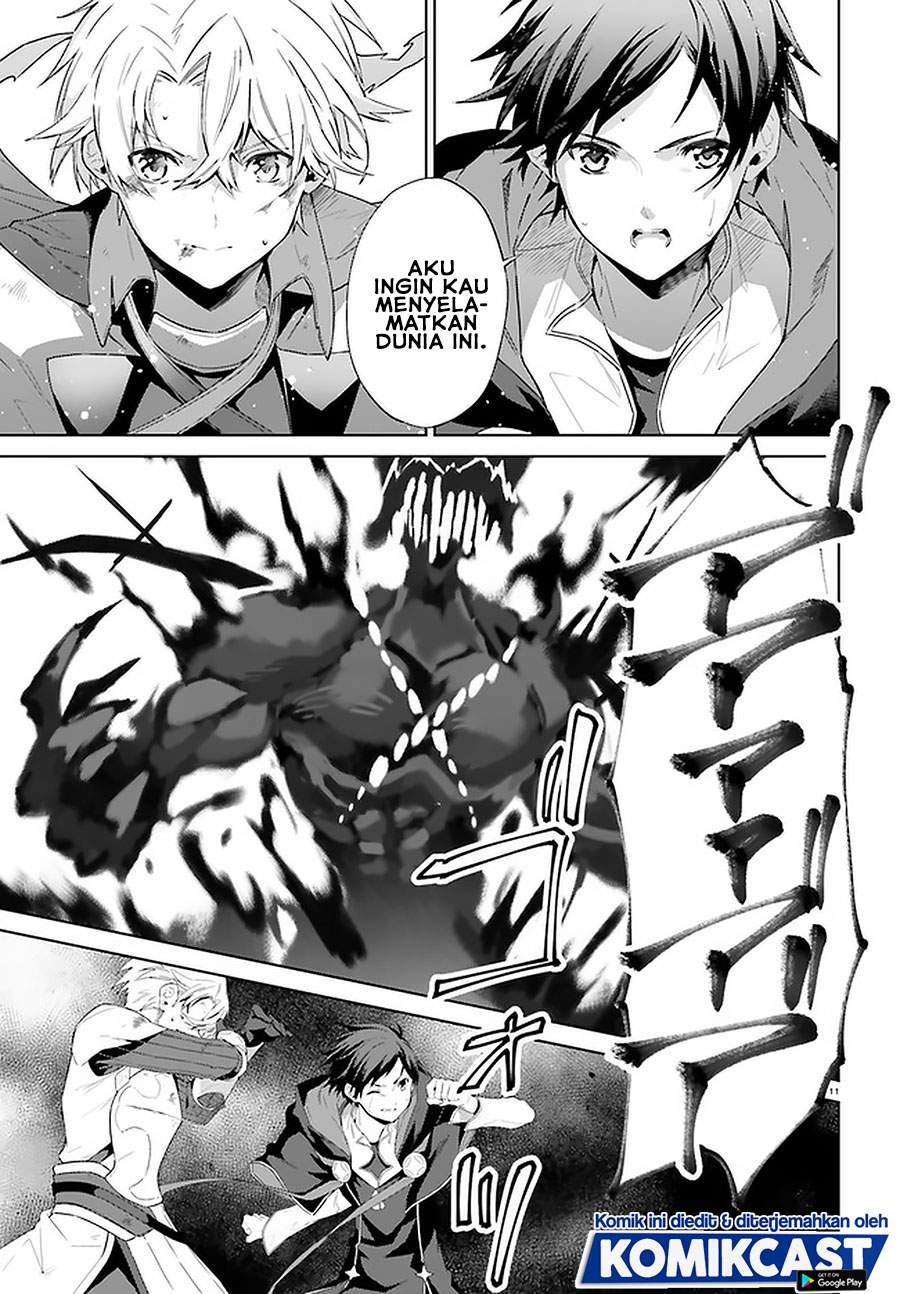 Kagami no Mukou no Saihate Toshokan: Kou no Yuusha to Itsuwari no Maou Chapter 14 Bahasa Indonesia