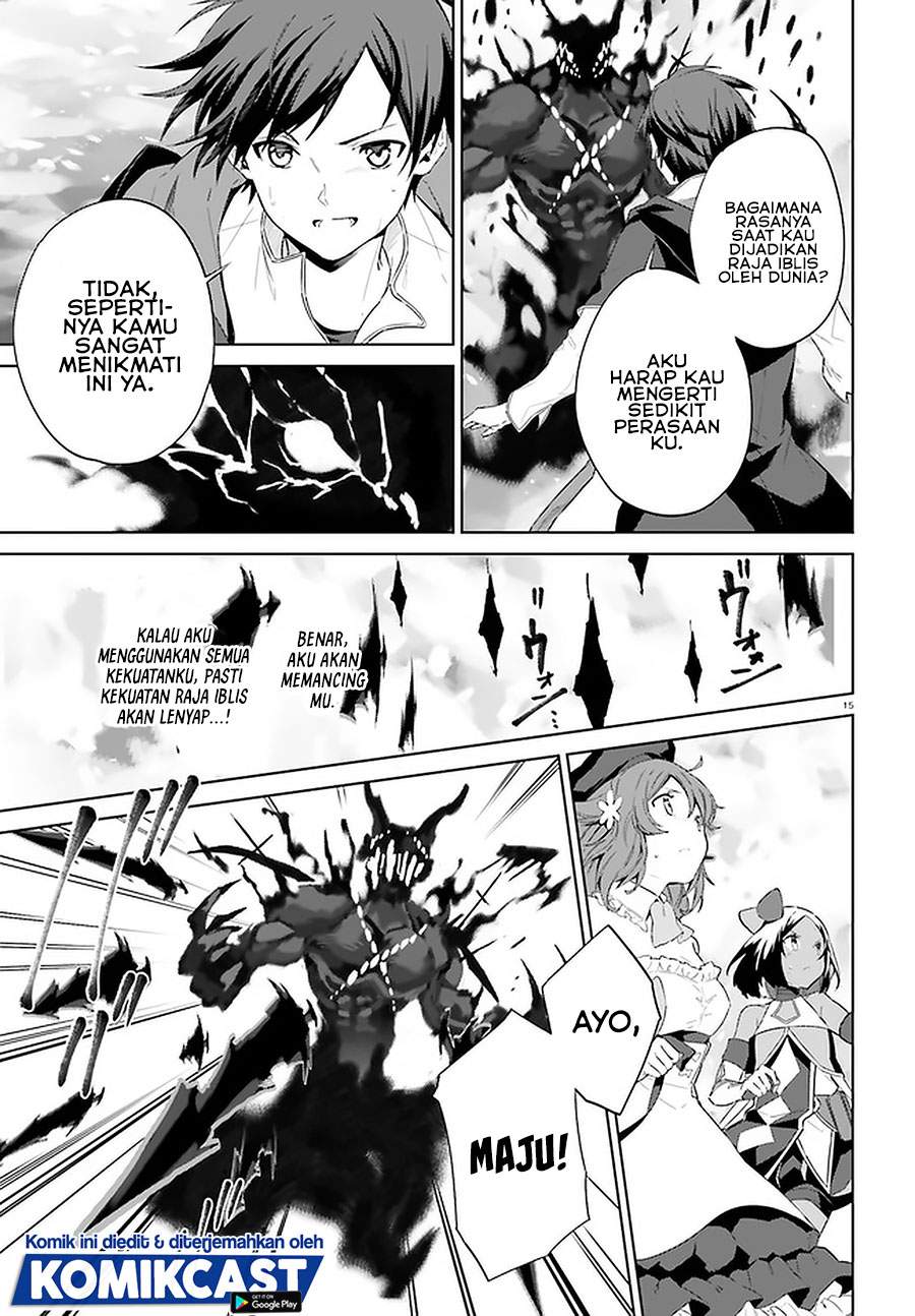 Kagami no Mukou no Saihate Toshokan: Kou no Yuusha to Itsuwari no Maou Chapter 14 Bahasa Indonesia