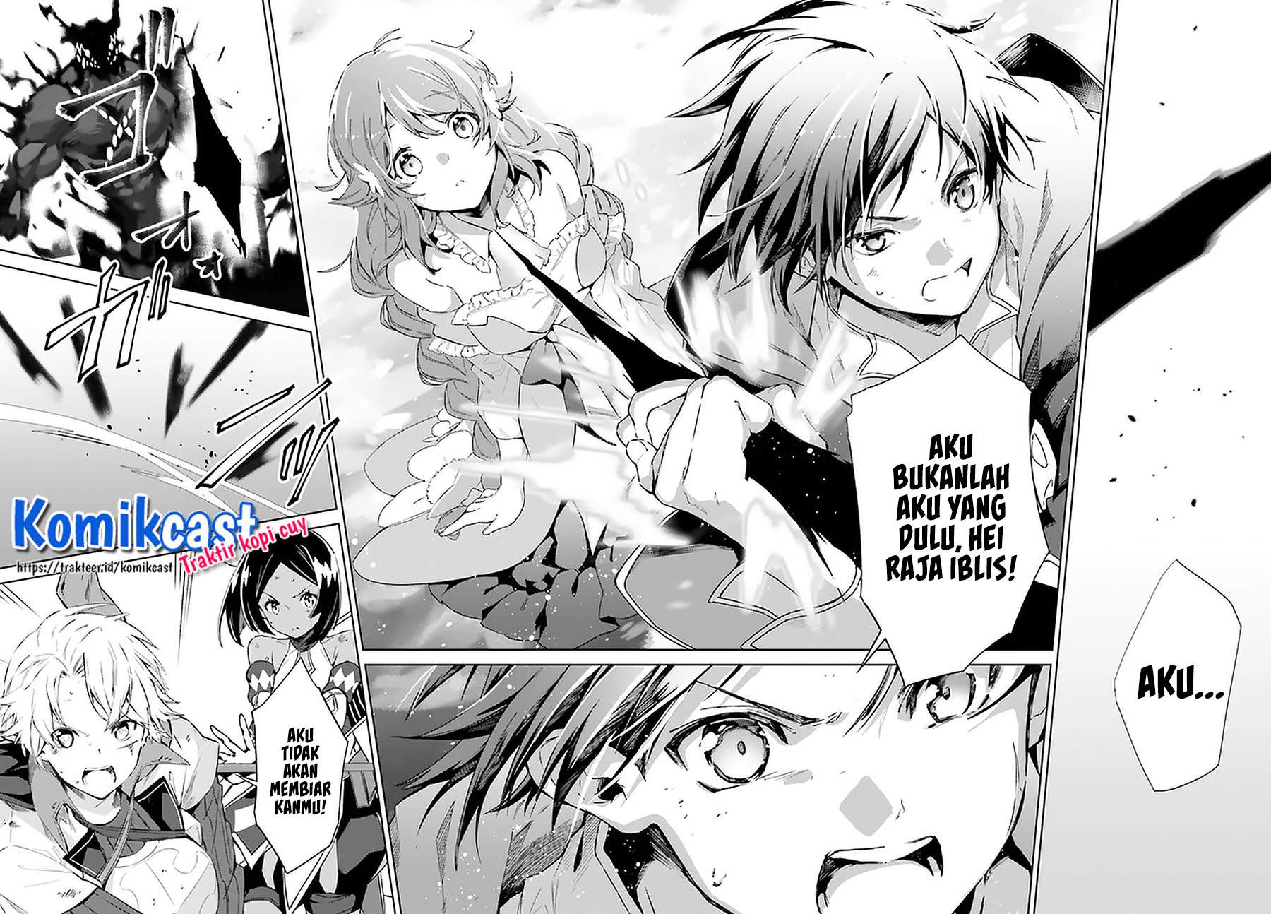 Kagami no Mukou no Saihate Toshokan: Kou no Yuusha to Itsuwari no Maou Chapter 14 Bahasa Indonesia