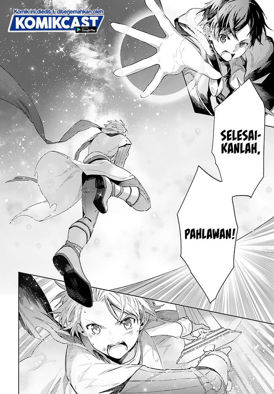 Kagami no Mukou no Saihate Toshokan: Kou no Yuusha to Itsuwari no Maou Chapter 14 Bahasa Indonesia