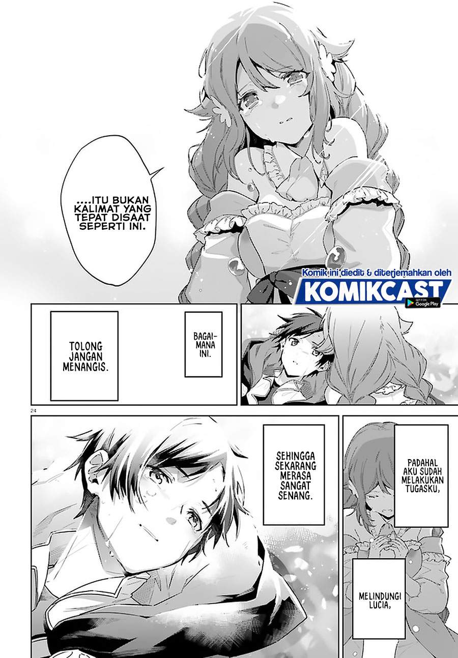 Kagami no Mukou no Saihate Toshokan: Kou no Yuusha to Itsuwari no Maou Chapter 14 Bahasa Indonesia