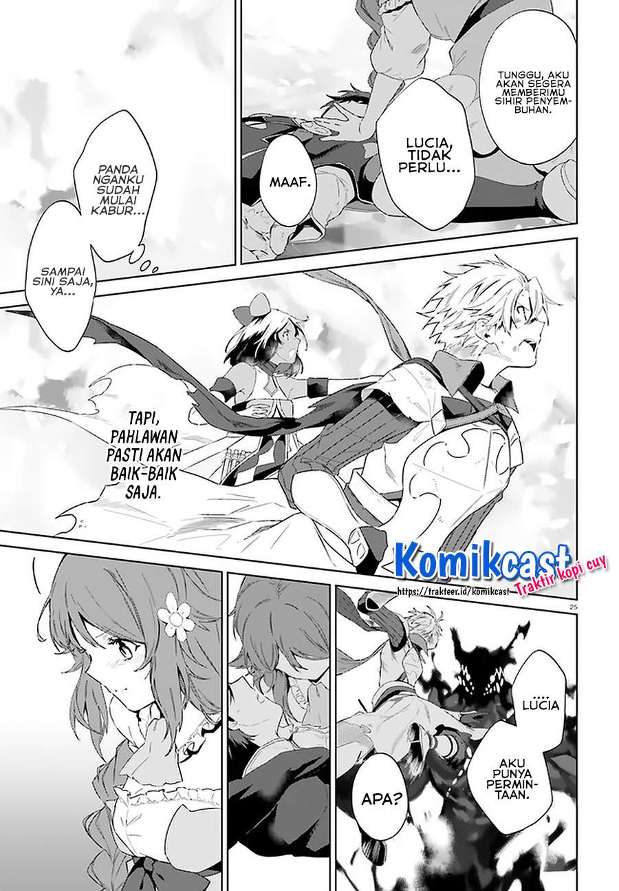 Kagami no Mukou no Saihate Toshokan: Kou no Yuusha to Itsuwari no Maou Chapter 14 Bahasa Indonesia