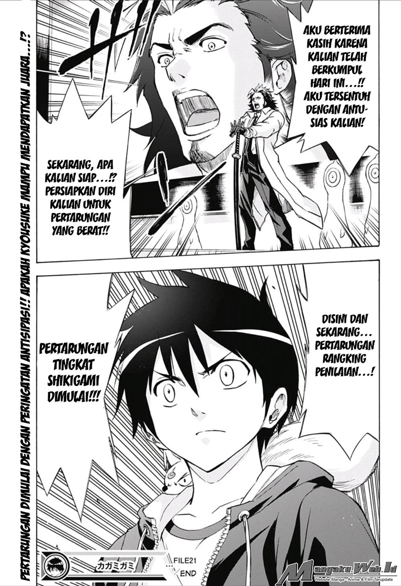 Kagamigami Chapter 21 Bahasa Indonesia