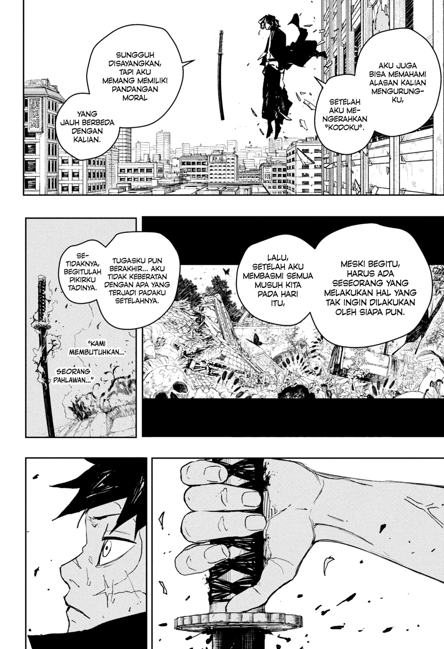 Kagurabachi Chapter 105 Bahasa Indonesia