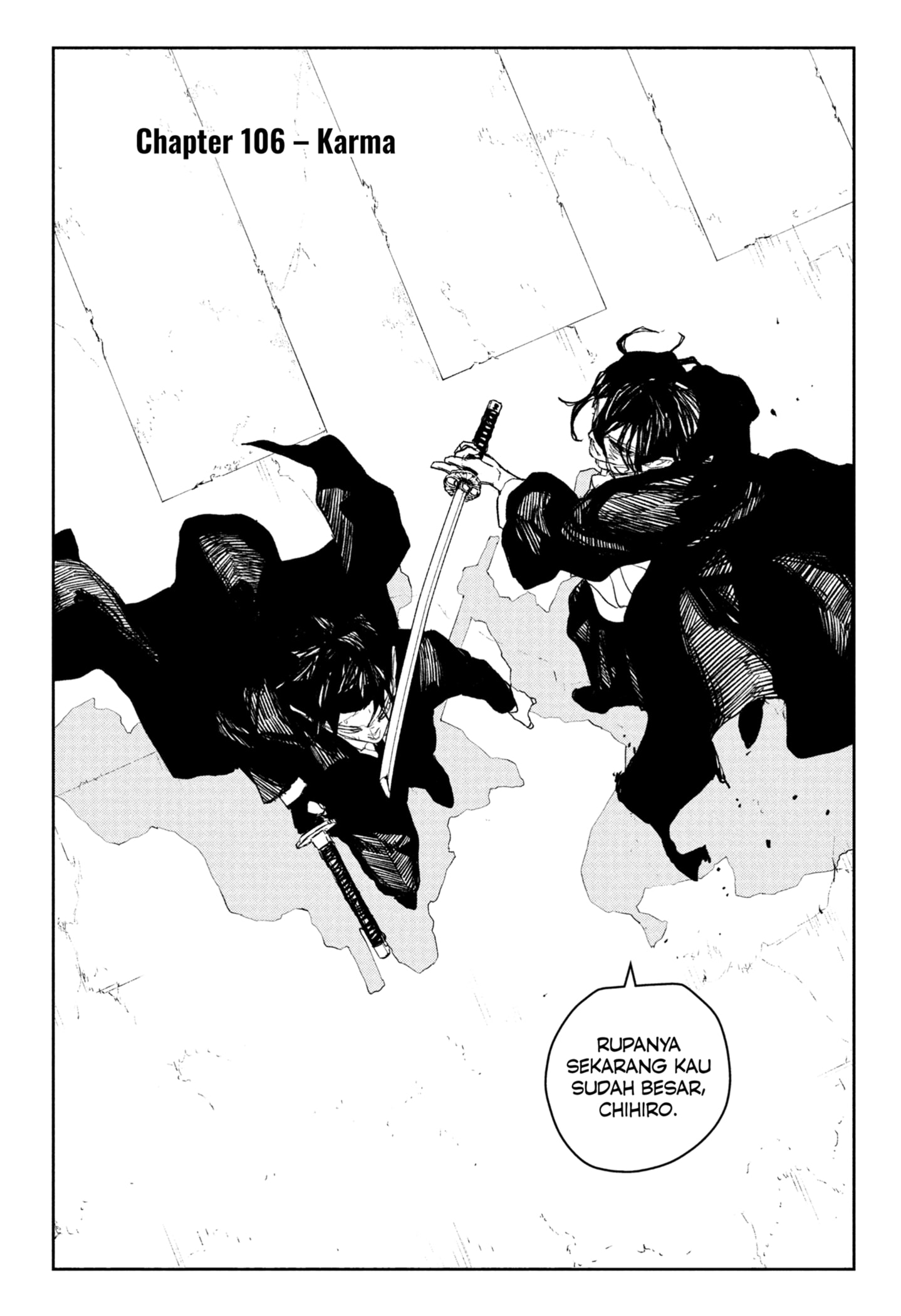 Kagurabachi Chapter 106 Bahasa Indonesia