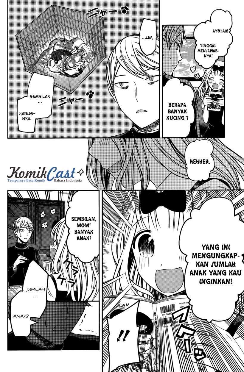 Kaguya-sama wa Kokurasetai: Tensai-tachi no Renai Zunousen Chapter 28 Bahasa Indonesia