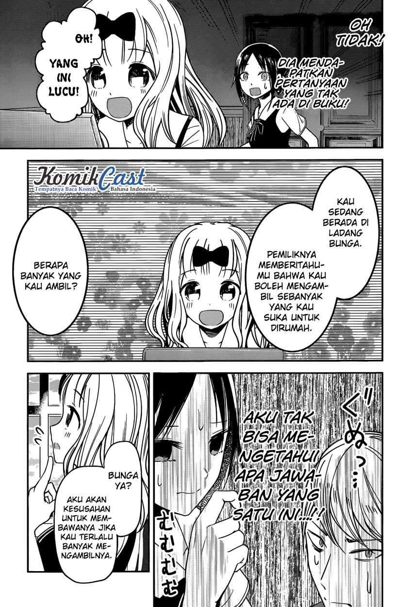 Kaguya-sama wa Kokurasetai: Tensai-tachi no Renai Zunousen Chapter 28 Bahasa Indonesia