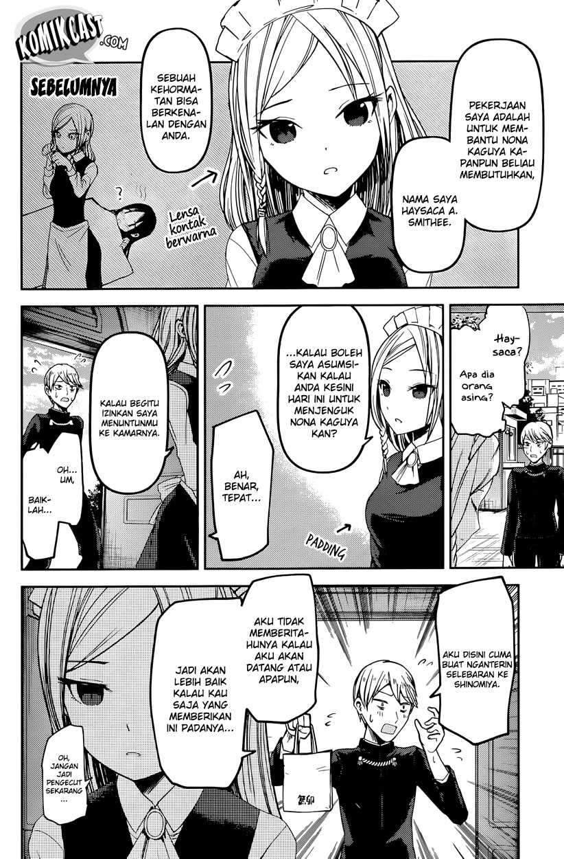 Kaguya-sama wa Kokurasetai: Tensai-tachi no Renai Zunousen Chapter 35 Bahasa Indonesia