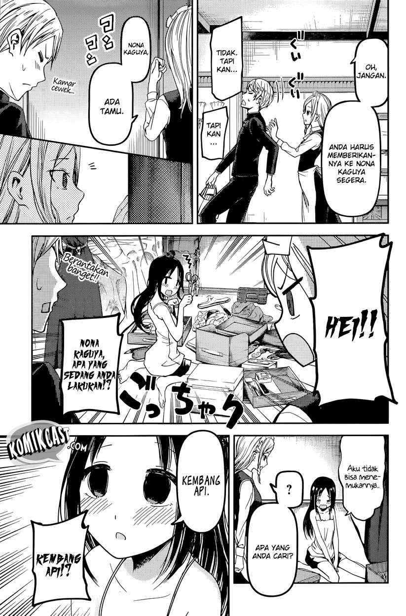Kaguya-sama wa Kokurasetai: Tensai-tachi no Renai Zunousen Chapter 35 Bahasa Indonesia