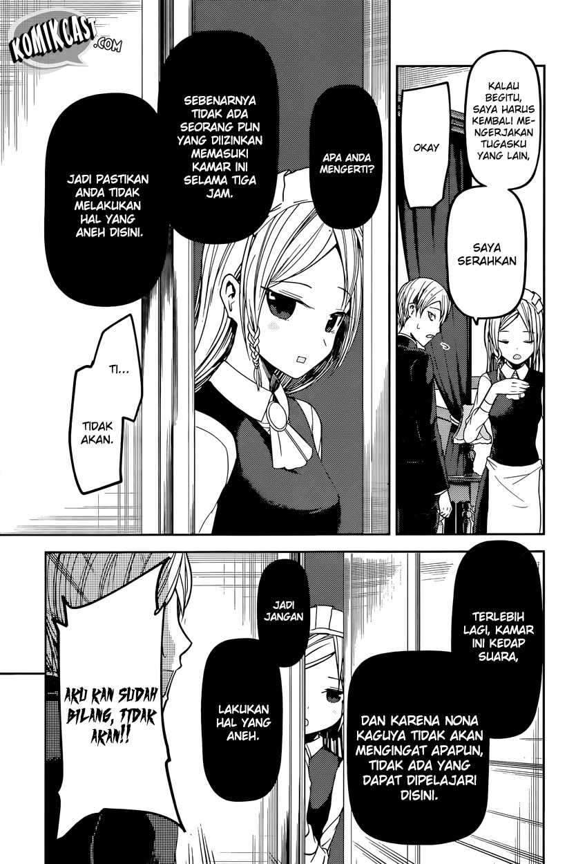 Kaguya-sama wa Kokurasetai: Tensai-tachi no Renai Zunousen Chapter 35 Bahasa Indonesia