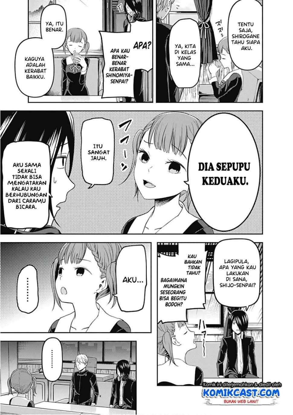 Kaguya-sama wa Kokurasetai: Tensai-tachi no Renai Zunousen chapter 98