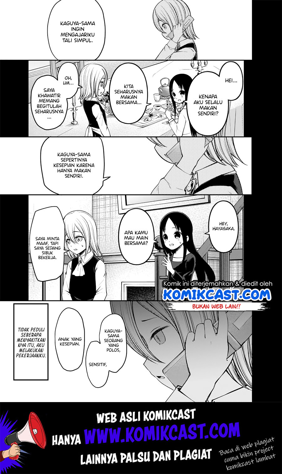 Kaguya-sama wa Kokurasetai: Tensai-tachi no Renai Zunousen chapter 185