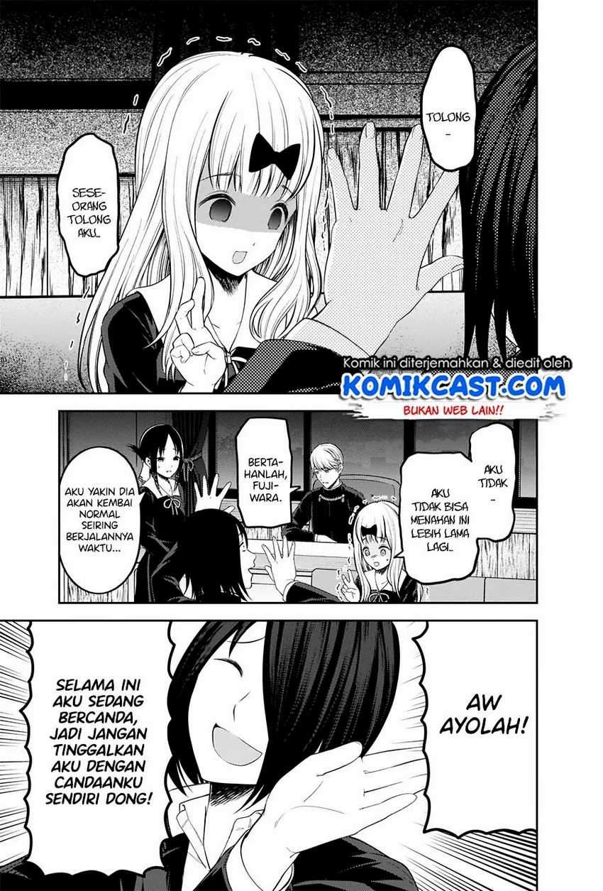 Kaguya-sama wa Kokurasetai: Tensai-tachi no Renai Zunousen Chapter 205 Bahasa Indonesia