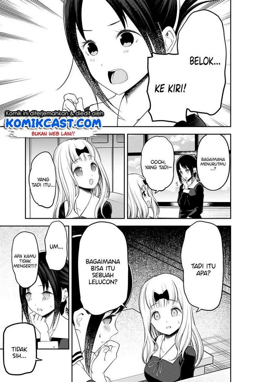 Kaguya-sama wa Kokurasetai: Tensai-tachi no Renai Zunousen Chapter 205 Bahasa Indonesia