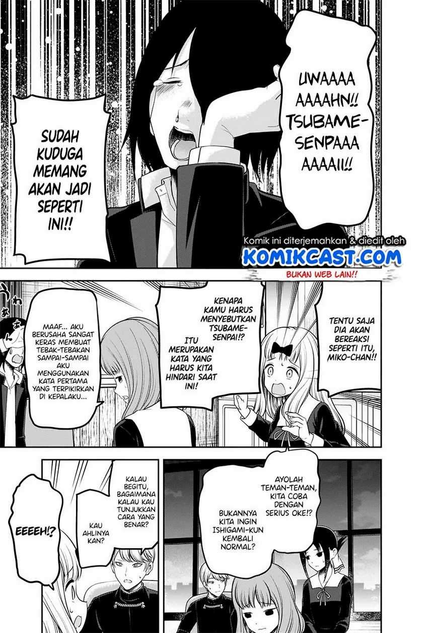 Kaguya-sama wa Kokurasetai: Tensai-tachi no Renai Zunousen Chapter 205 Bahasa Indonesia