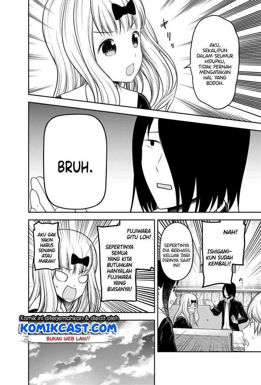 Kaguya-sama wa Kokurasetai: Tensai-tachi no Renai Zunousen Chapter 205 Bahasa Indonesia
