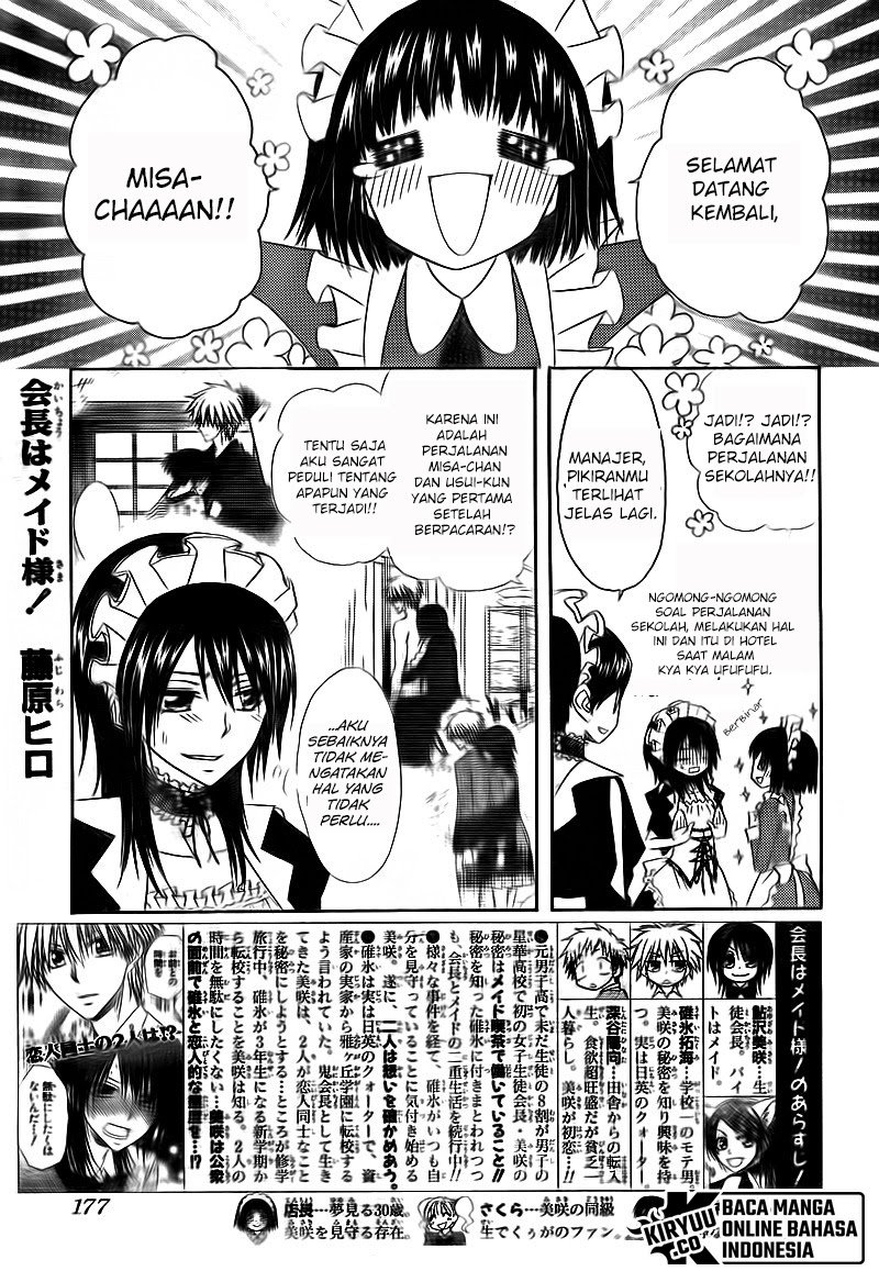 Kaichou Wa Maid Sama Chapter 63 Bahasa Indonesia