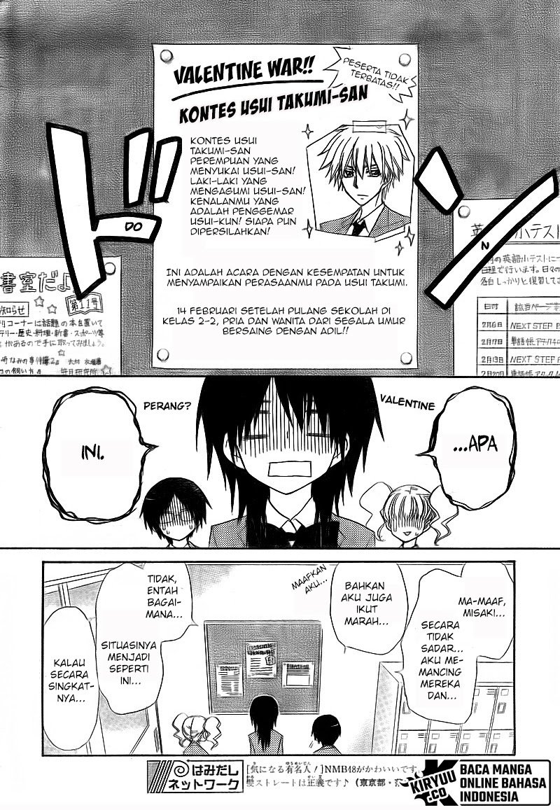 Kaichou Wa Maid Sama Chapter 63 Bahasa Indonesia