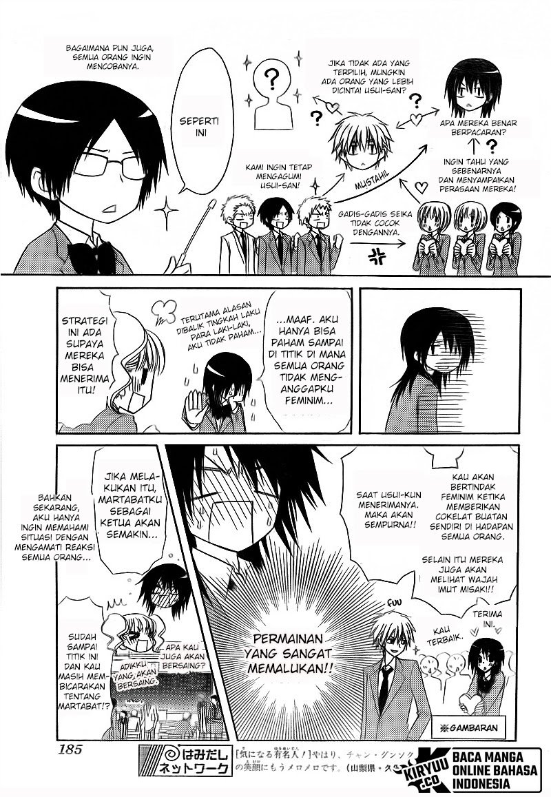 Kaichou Wa Maid Sama Chapter 63 Bahasa Indonesia