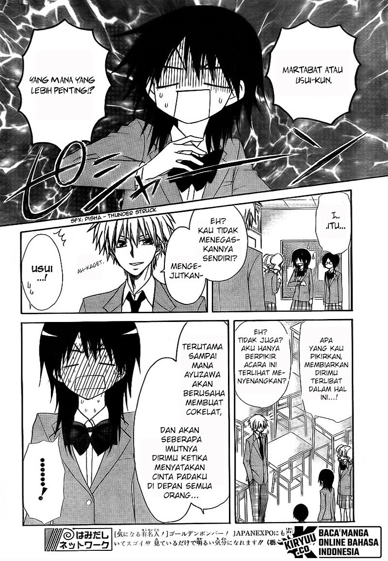 Kaichou Wa Maid Sama Chapter 63 Bahasa Indonesia