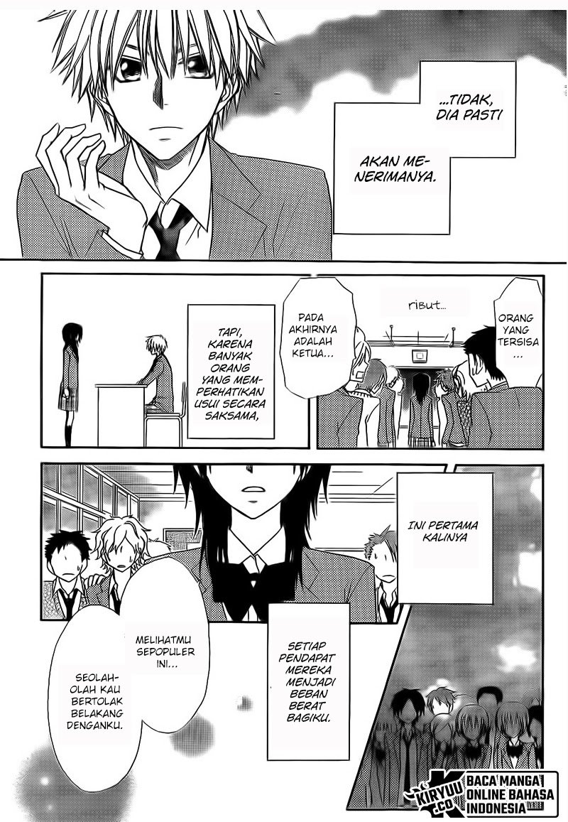 Kaichou Wa Maid Sama Chapter 63 Bahasa Indonesia