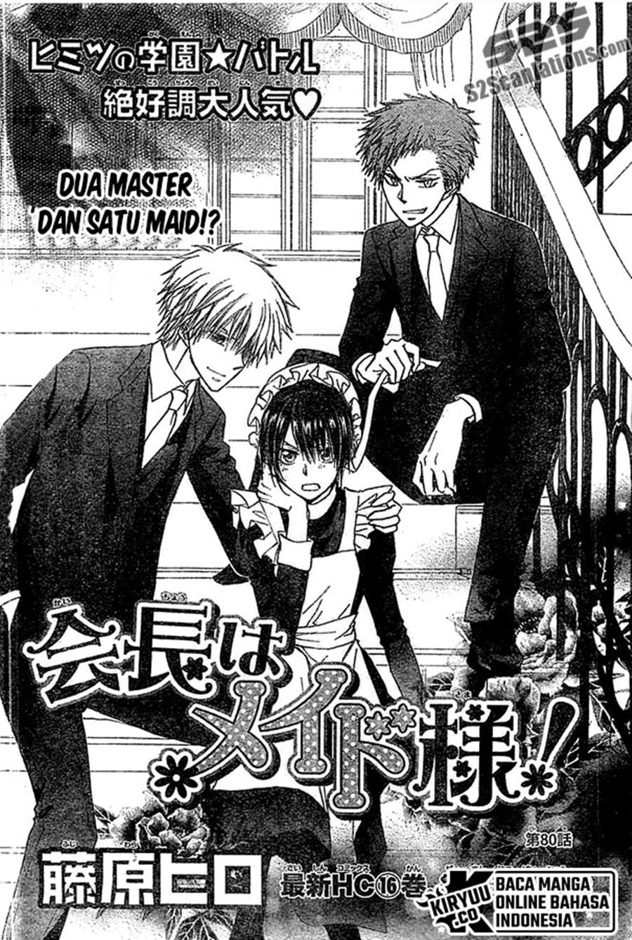 Kaichou Wa Maid Sama Chapter 80 Bahasa Indonesia