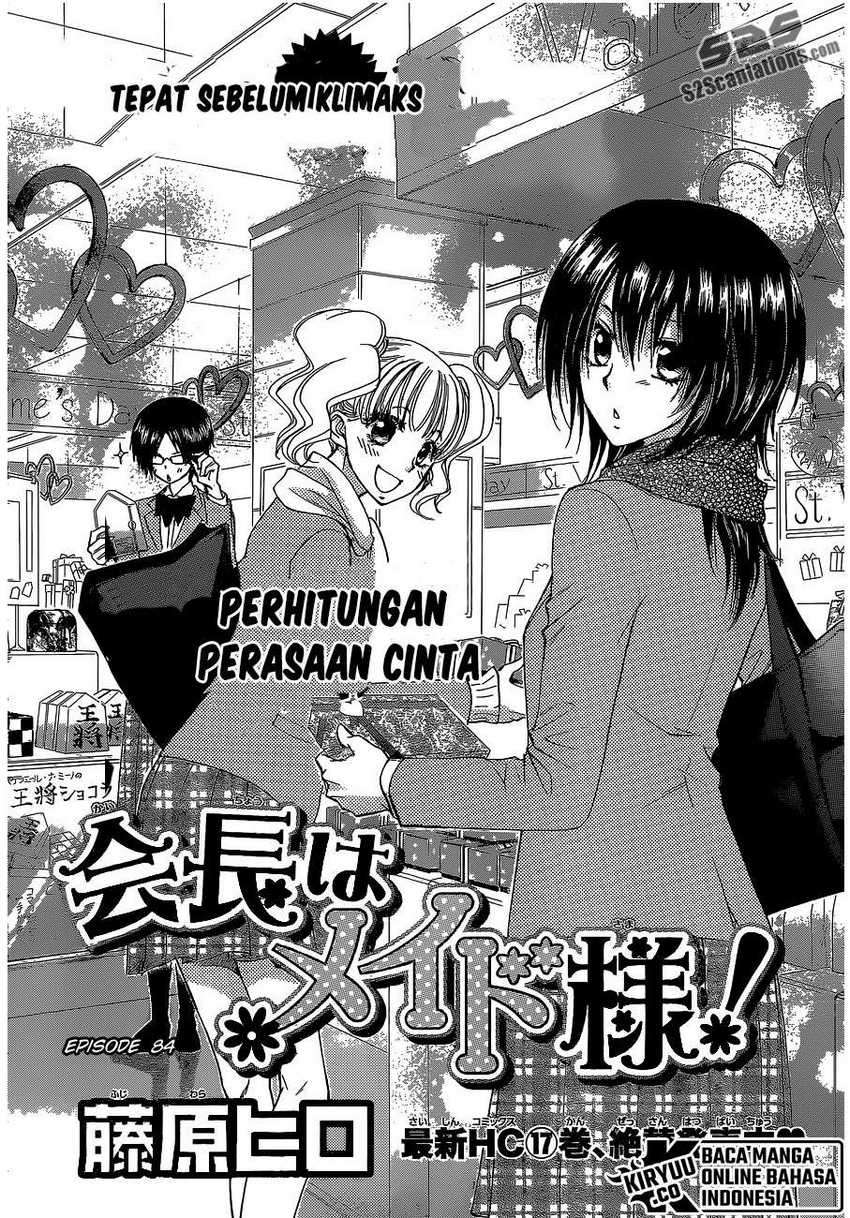 Kaichou Wa Maid Sama Chapter 84 Bahasa Indonesia