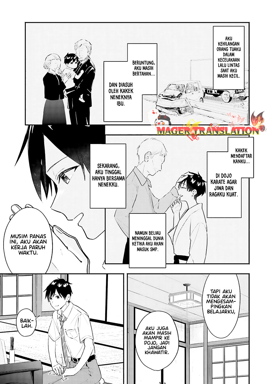Kajidaikou no Arbeit wo Hajimetara Gakuen Ichi no Bishoujo no Kazoku ni Kiniirarechaimashita chapter 1
