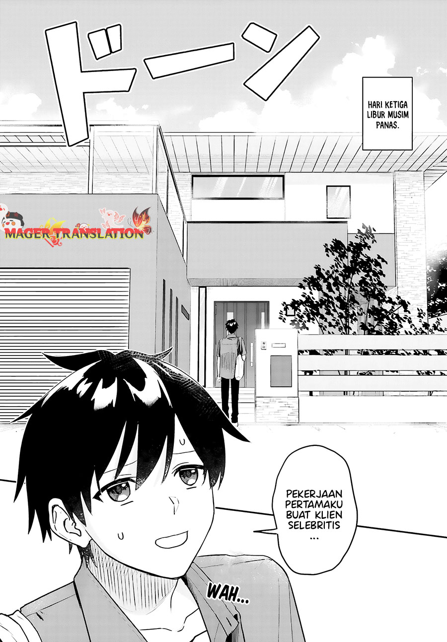 Kajidaikou no Arbeit wo Hajimetara Gakuen Ichi no Bishoujo no Kazoku ni Kiniirarechaimashita chapter 1