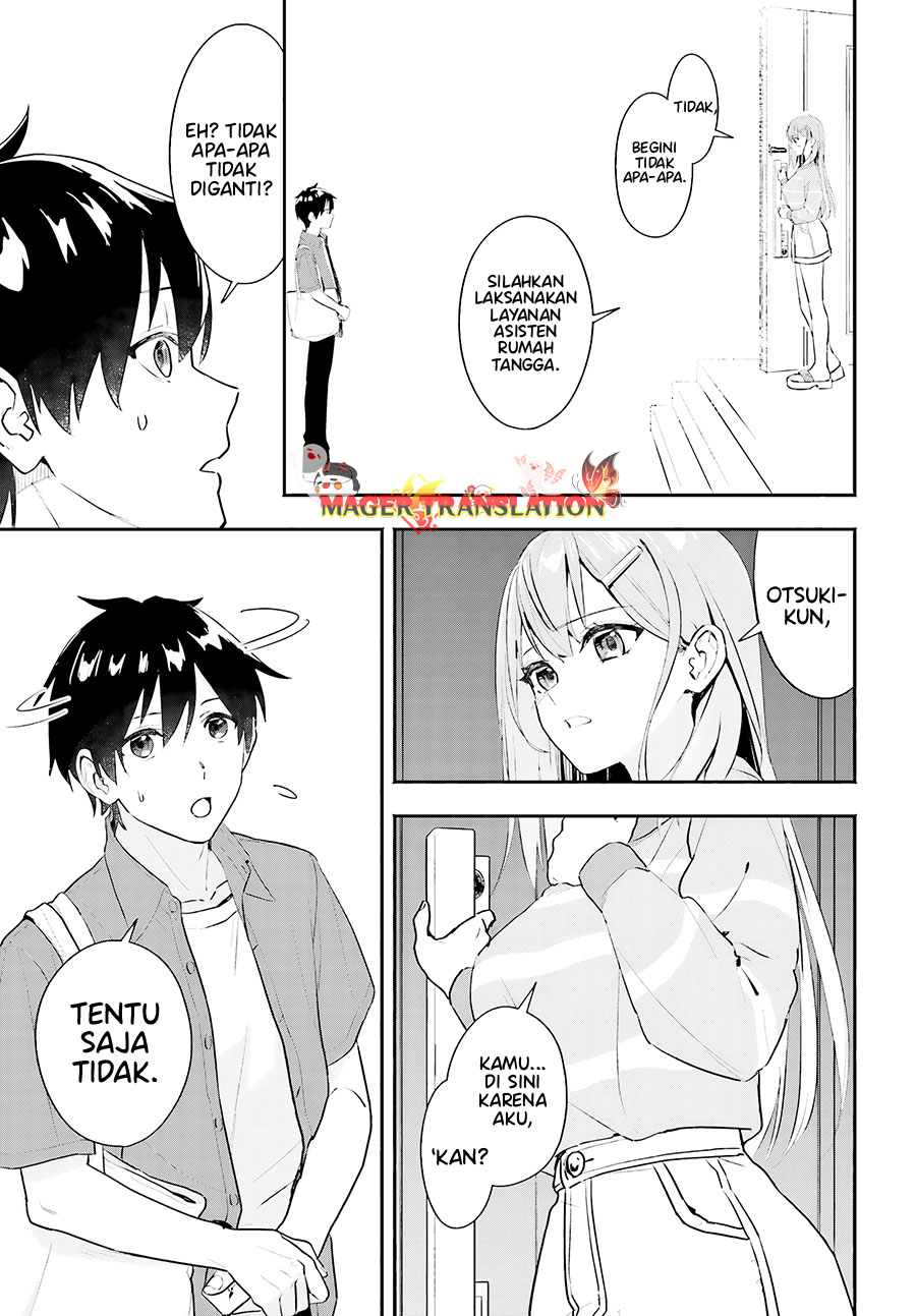 Kajidaikou no Arbeit wo Hajimetara Gakuen Ichi no Bishoujo no Kazoku ni Kiniirarechaimashita chapter 1