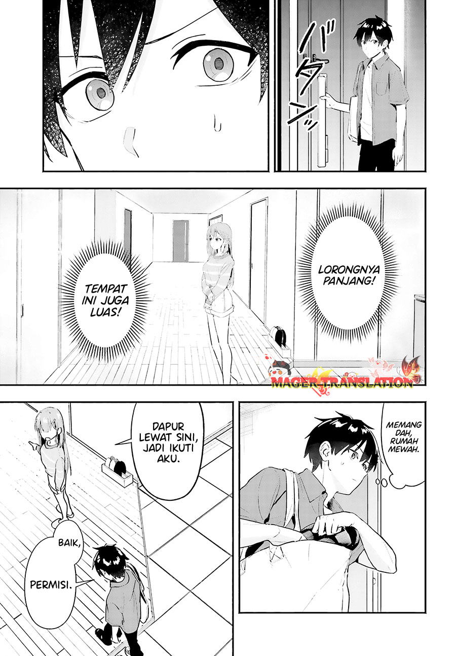Kajidaikou no Arbeit wo Hajimetara Gakuen Ichi no Bishoujo no Kazoku ni Kiniirarechaimashita chapter 1